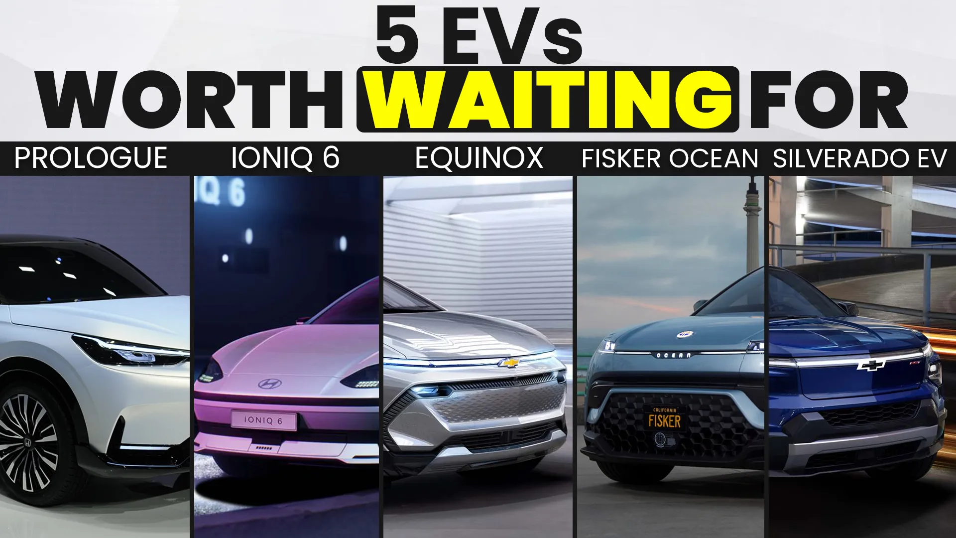 Featured image for 5 Electric Cars Worth Waiting For: 2023 New Models