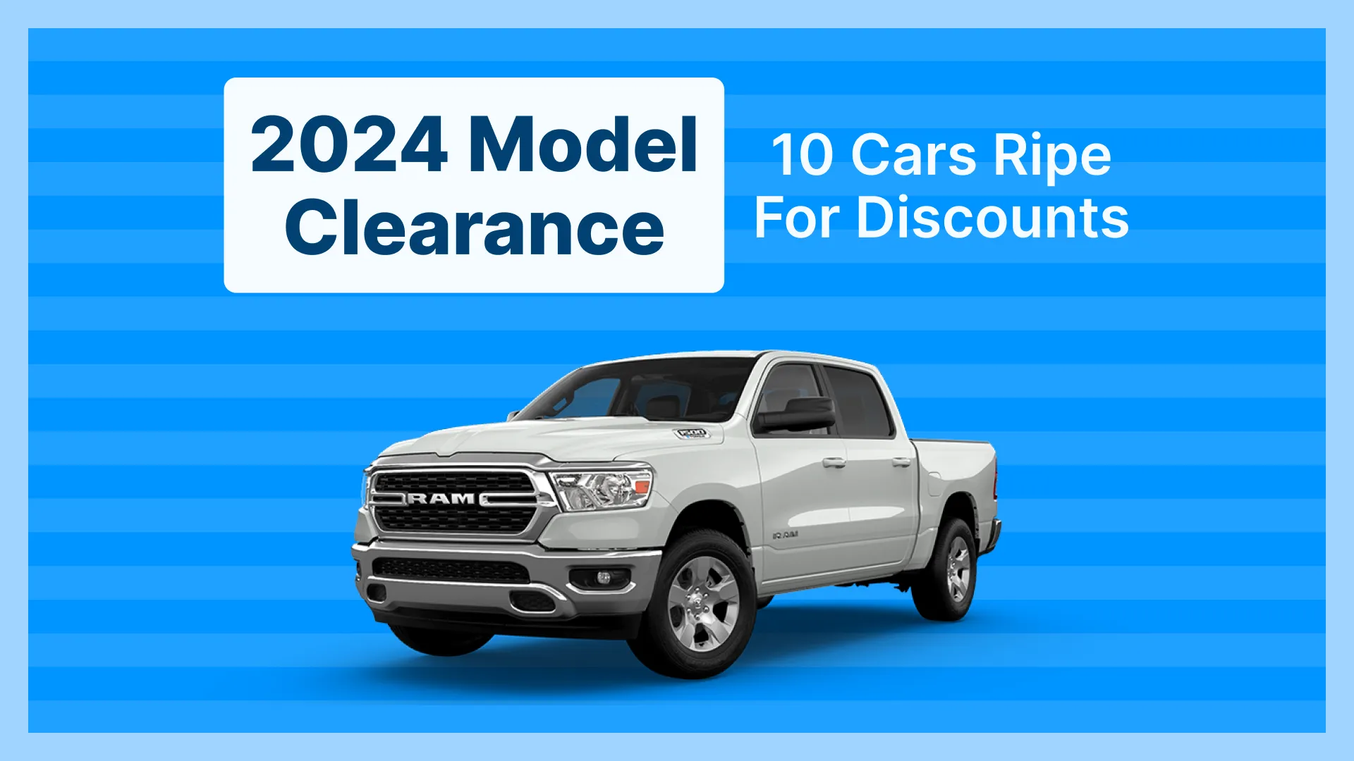 Featured image for These 2024 Models Have The Most Remaining Inventory, And Highest Negotiability