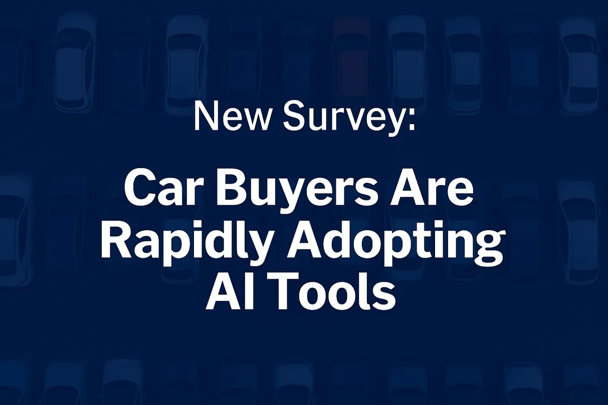 New Study: One in Four Car Buyers Is Using AI to Get a Better Deal