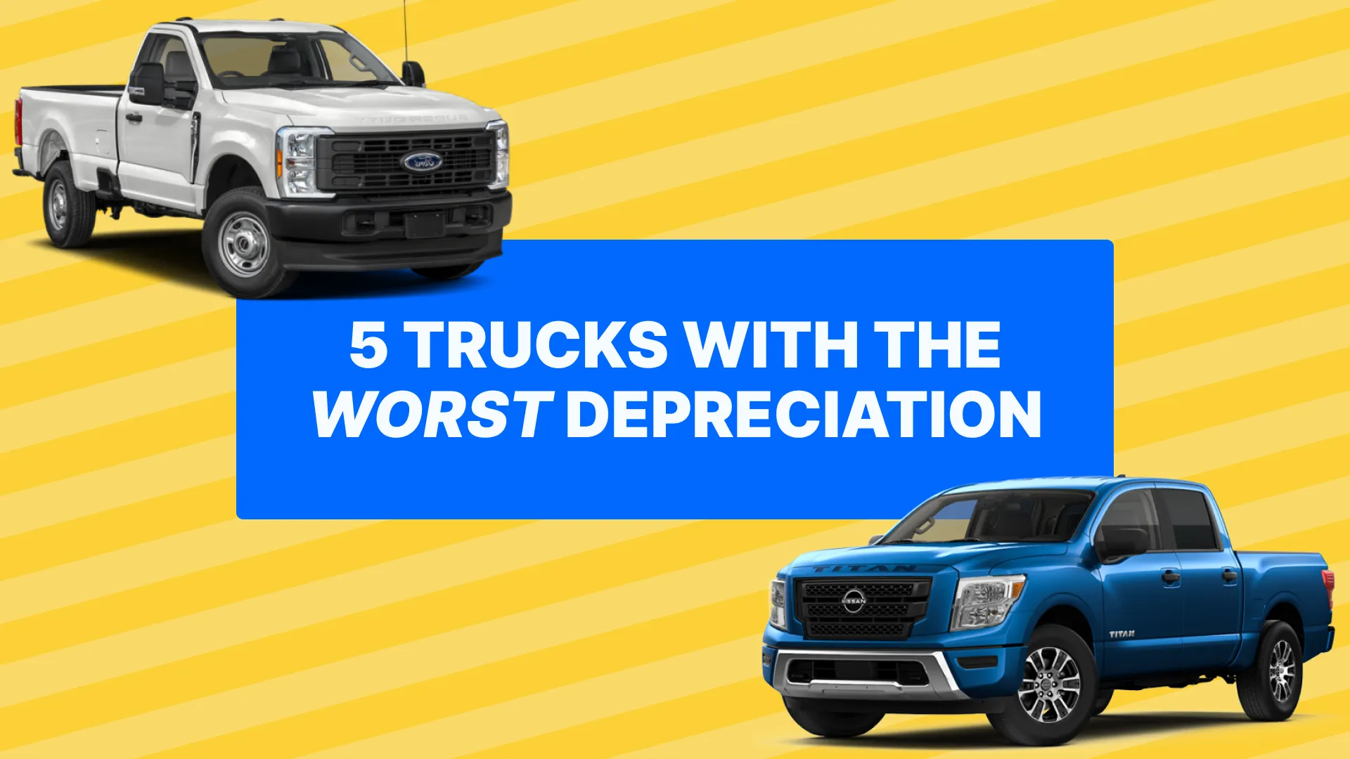 Featured image for 5 Trucks with the Worst Depreciation… Buyers Beware!