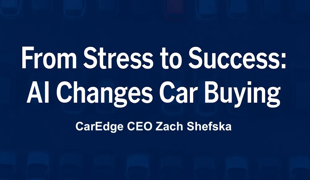 AI Is Poised To Change How We Buy Cars