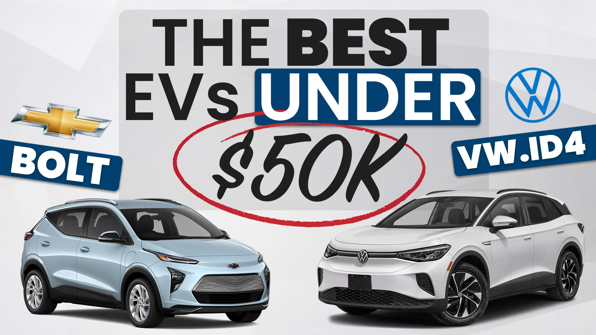 Featured image for The Best Electric Vehicles Under $50,000