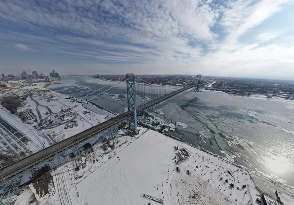 Featured image for Updated: The Bridge to Detroit Is Closed, And Now Automakers Are Halting Production