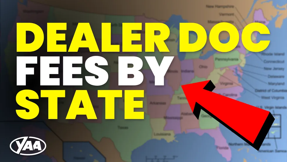 Featured image for Car Dealer Doc Fee by State in 2026 (Updated)