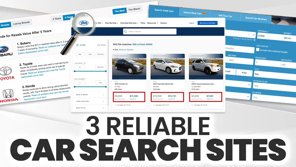Featured image for 3 Car Search Websites You Should Actually Use