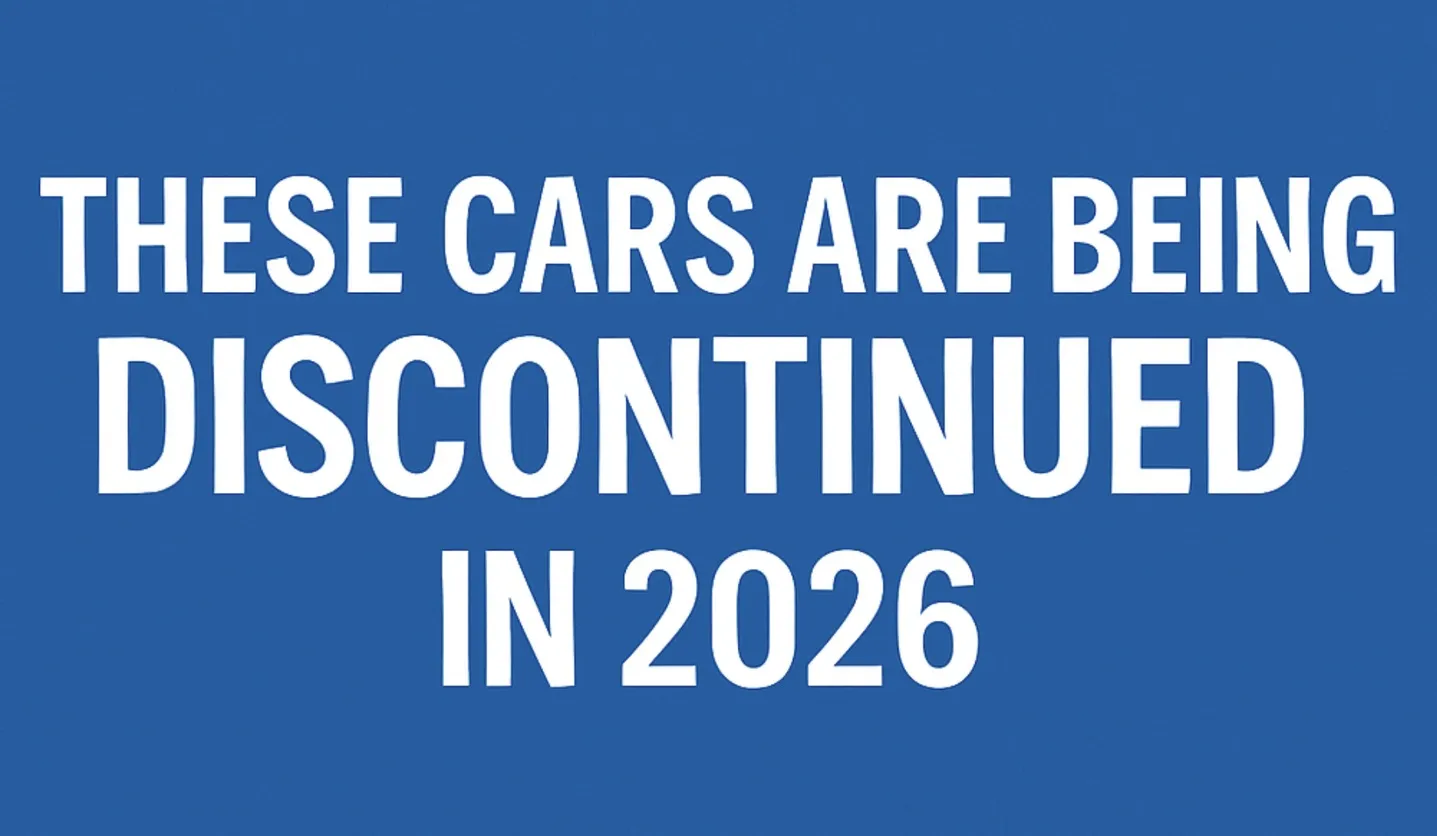 Featured image for 15 Cars Being Discontinued in 2026