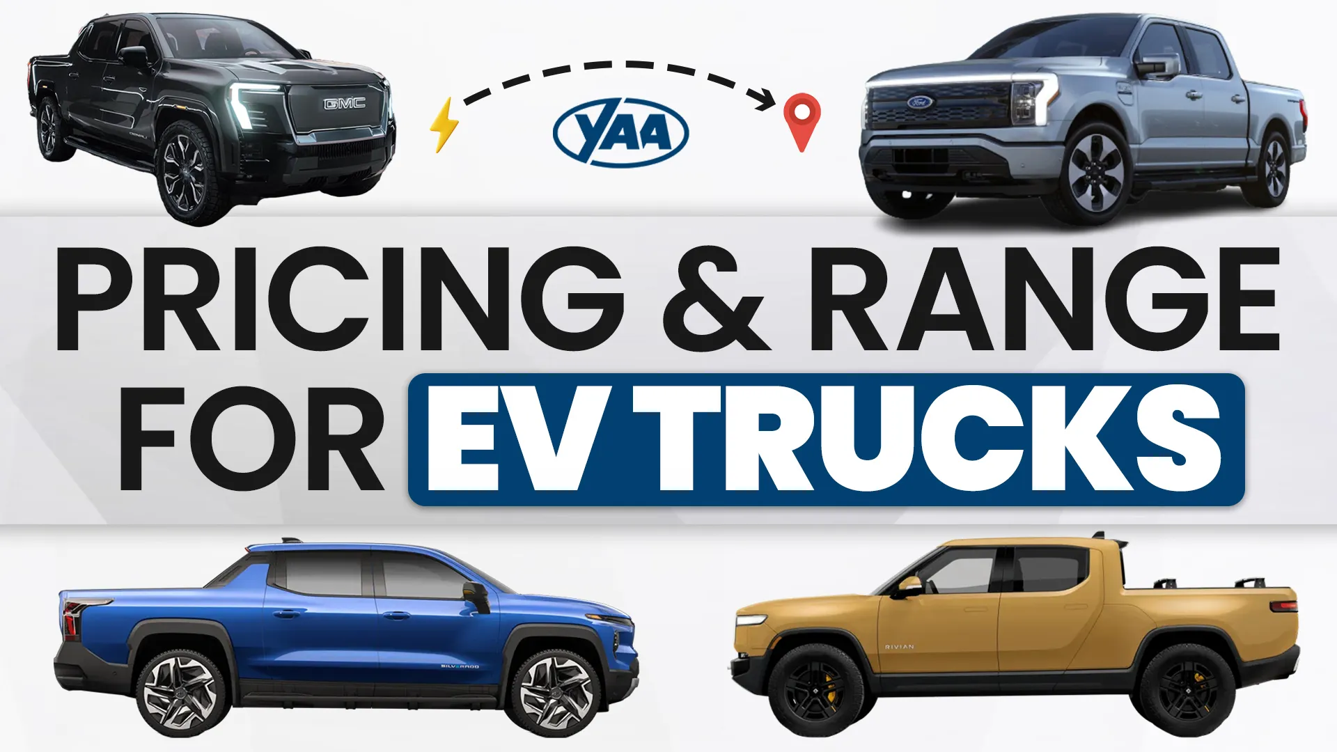 Featured image for Electric Truck Prices in 2024 – Every Electric Pickup’s Pricing, Range, and Availability