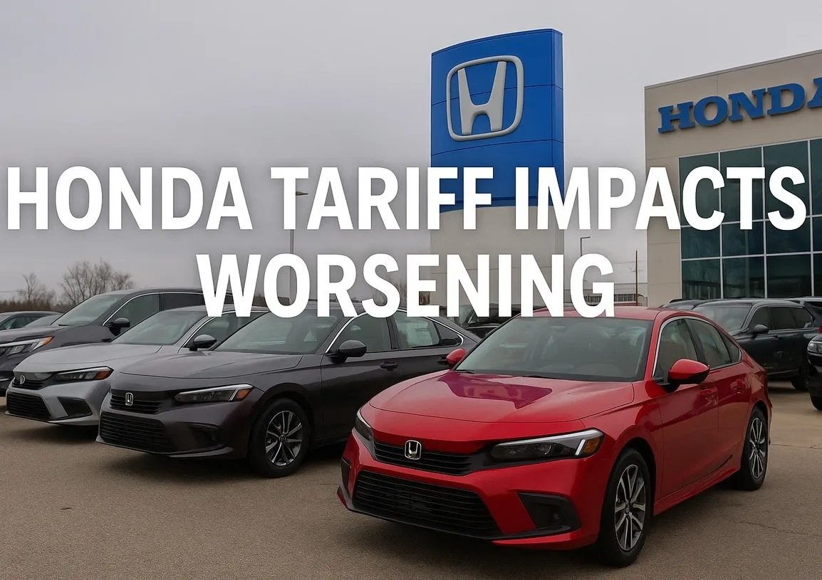 Featured image for Honda to Be Hit Harder Than Expected By Tariffs, Prices Likely to Rise