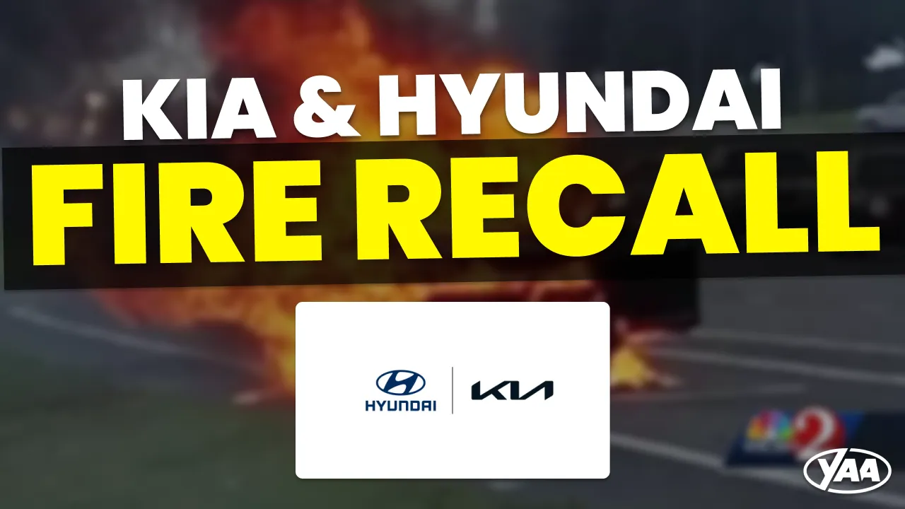 Featured image for Kia & Hyundai Fire Recalls; 6 Million Vehicles Impacted