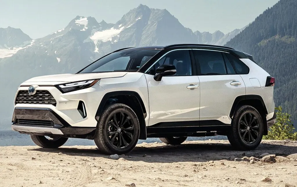 Toyota RAV4 depreciation data