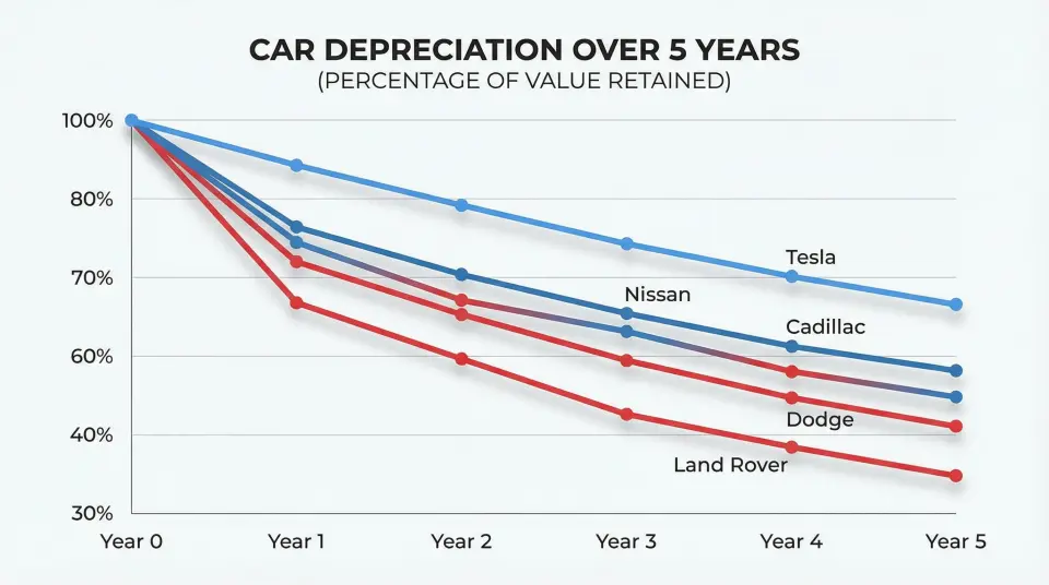 Best and worst cars for depreciation