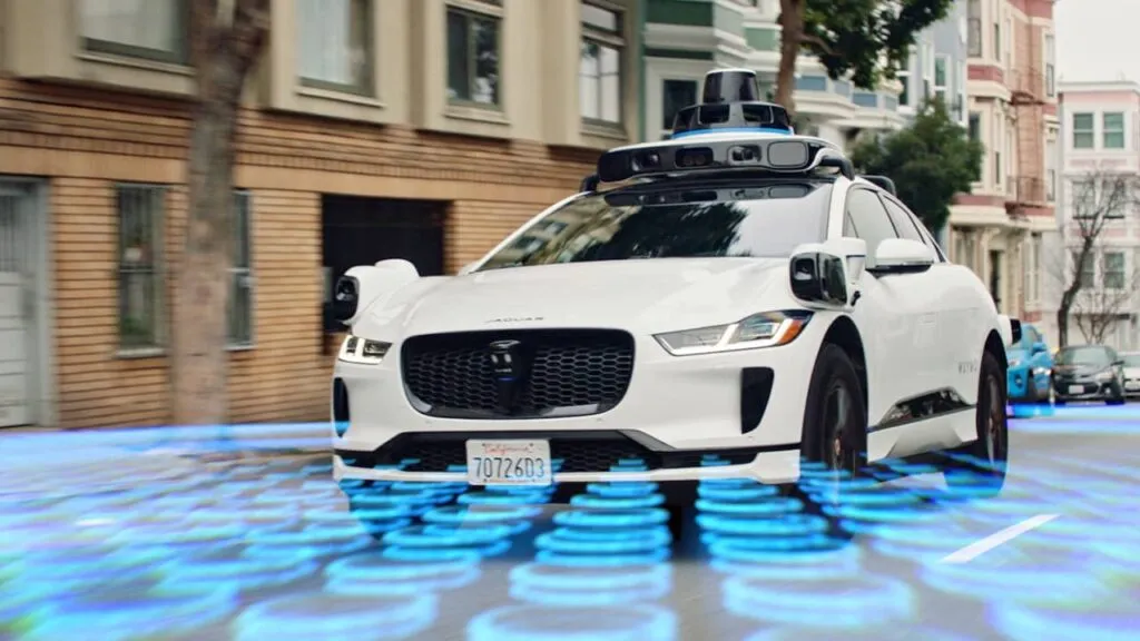 Waymo self driving car