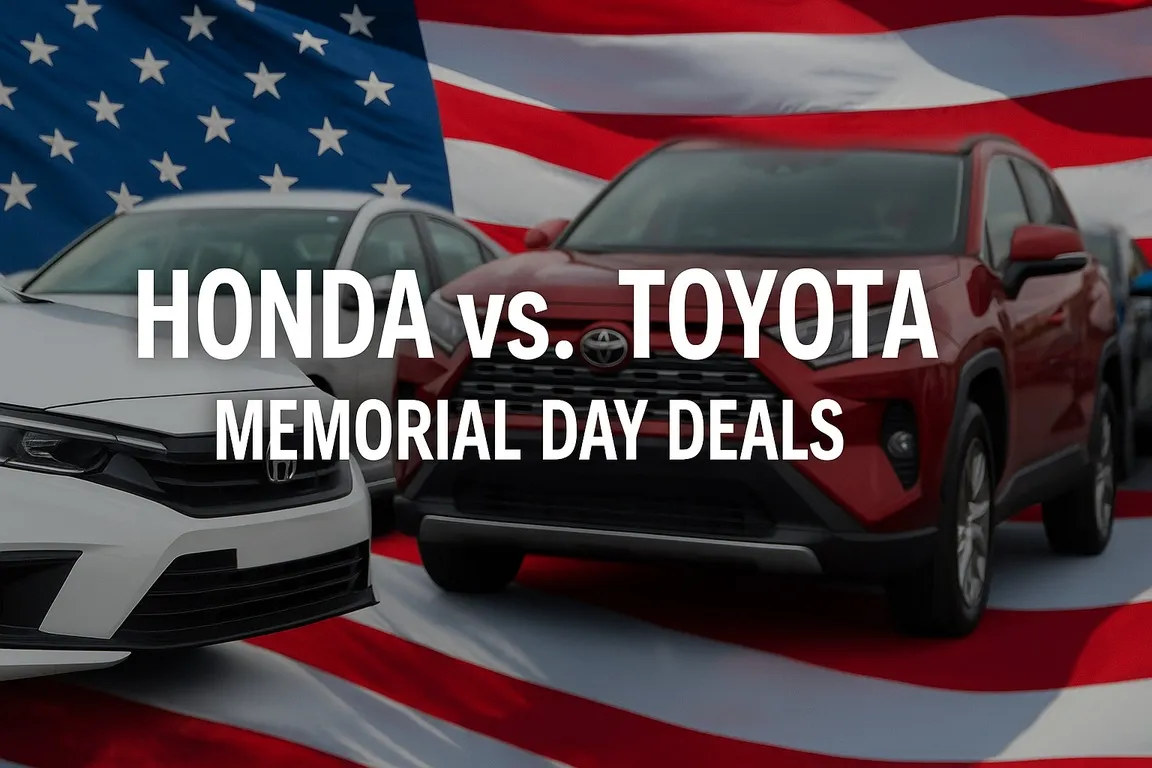 Featured image for Toyota vs Honda Memorial Day Sales: Who Has the Better Deals in 2025?