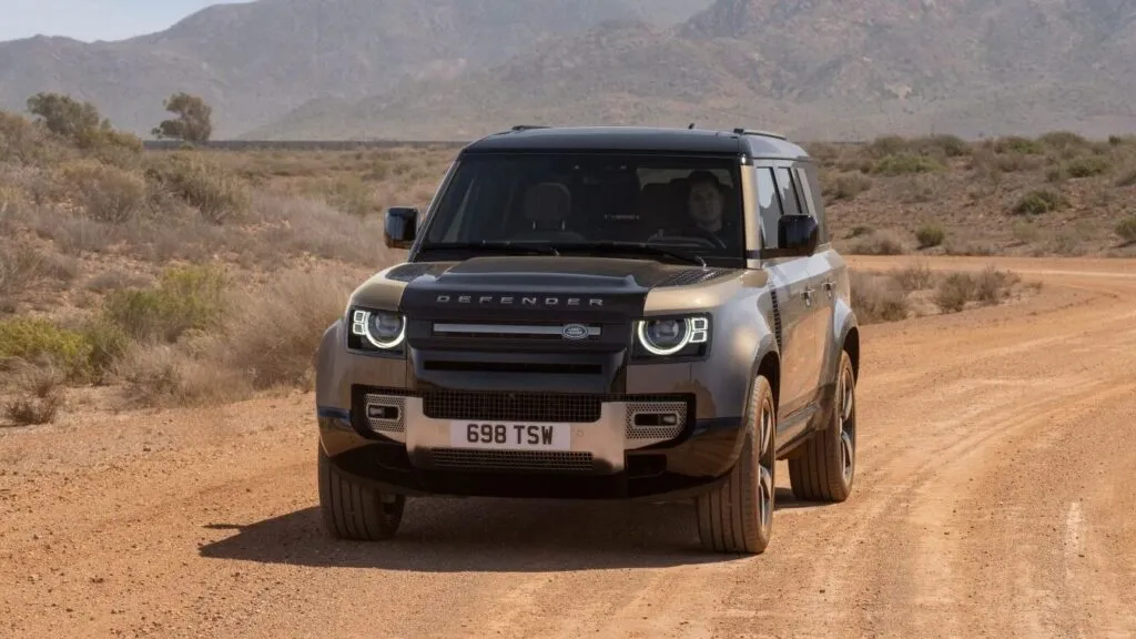 UK-built cars exported to the United States in 2025: Land Rover Defender