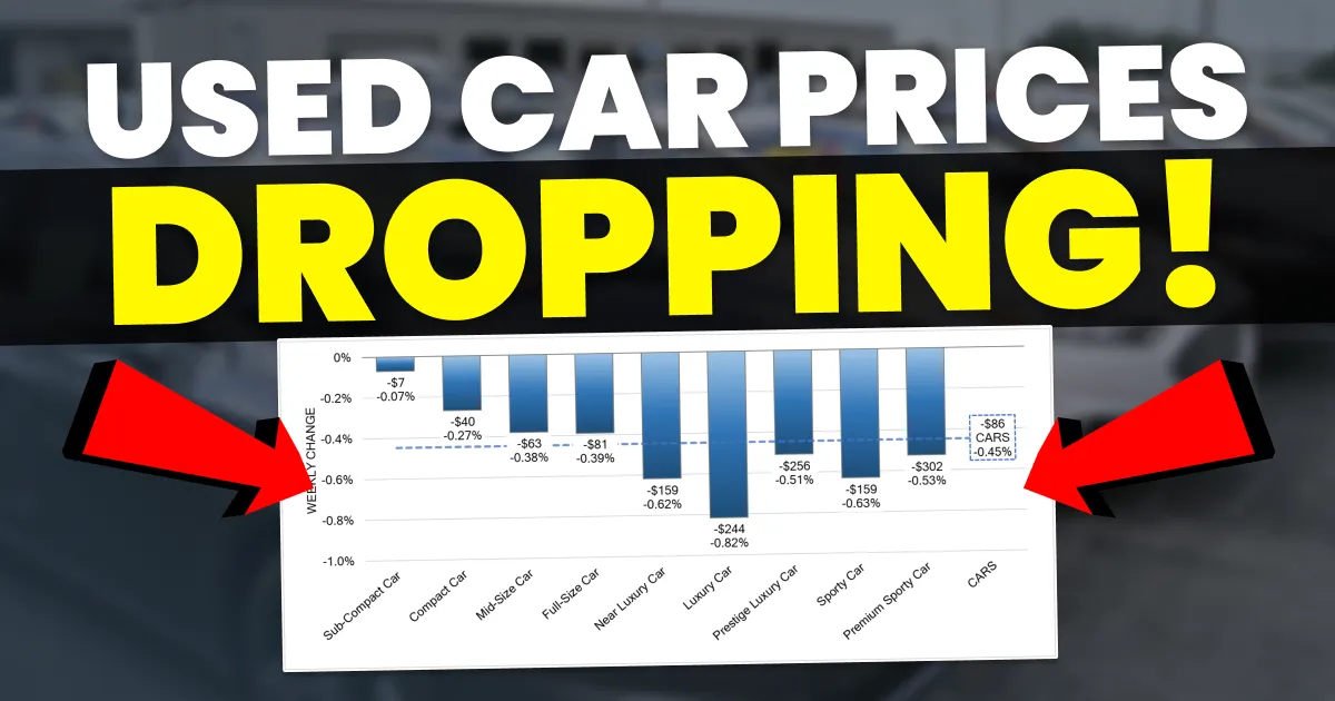 Featured image for The Used Car Market Is Collapsing: December Presents a Rare Opportunity For Buyers