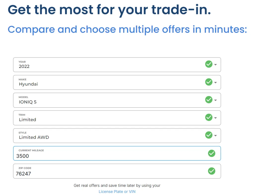 CarEdge fair market value