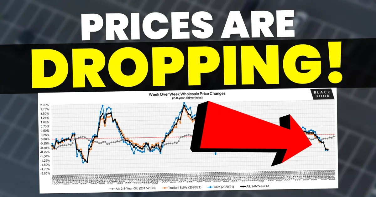 Featured image for When Will Car Prices Drop? Used Cars Prices Are Starting to Fall Now